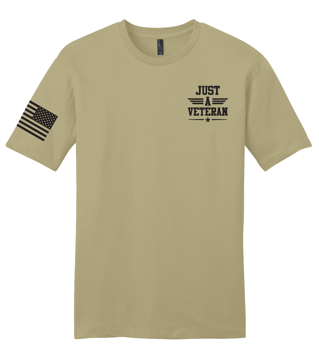 Just A Veteran - .50 Cal - Everyday Tee