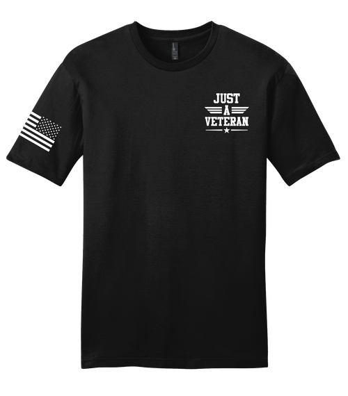 Just A Veteran - Pink Mist - Everyday Tee